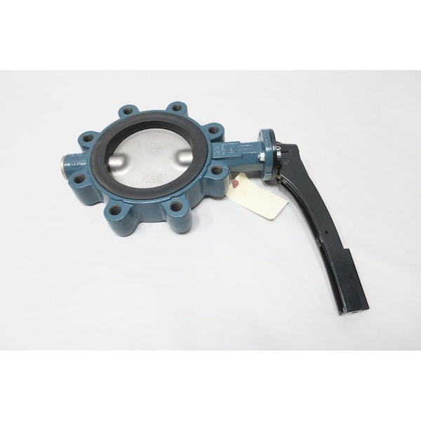 MANUAL STEEL STAINLESS LUGGED 6IN BUTTERFLY VALVE